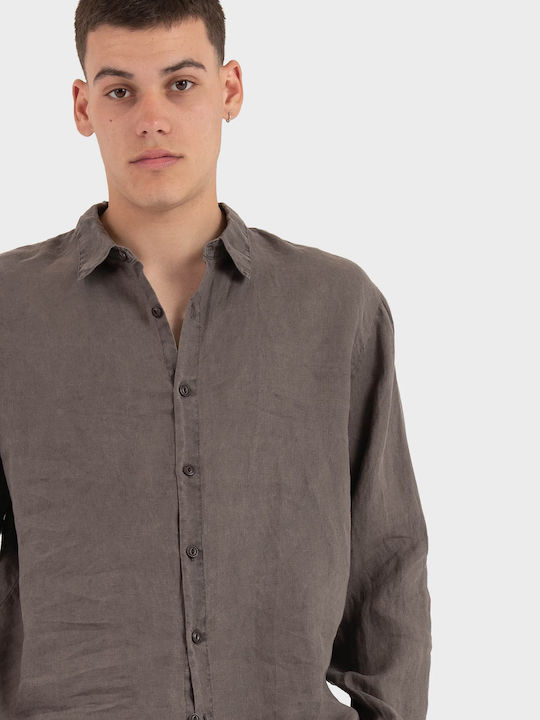 Keeling Keeling Linen Shirt Brown