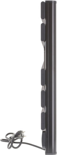 Mission Air Electric Towel Rail 150W 52x55cm Black