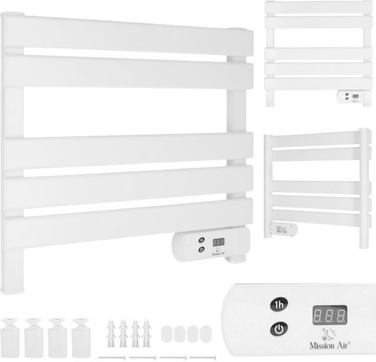 Mission Air Electric Towel Rail 150W 52x55cm White