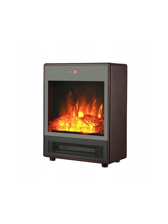 Επιδαπέδιο Ηλεκτρικό Τζάκι 2000W 29x16cm Μαύρο