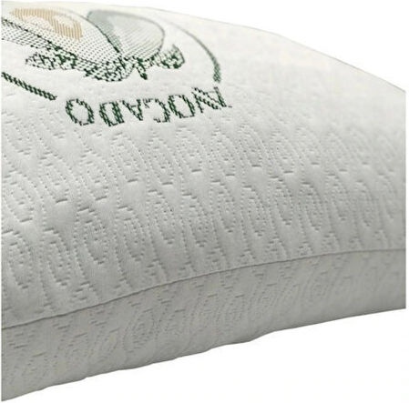 SteweHome Set of 8 Bed Pillows Avocado Lux Orthopedic with Zipper Washable Green 50x70cm