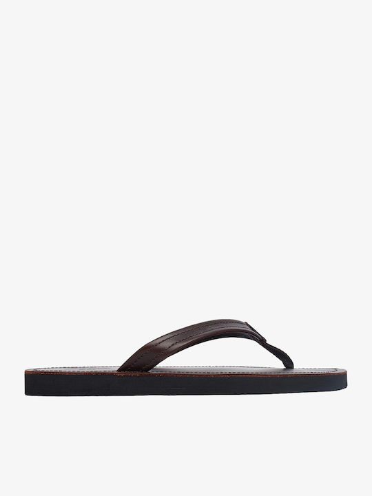Gant Brodale Flip Flops Καφέ