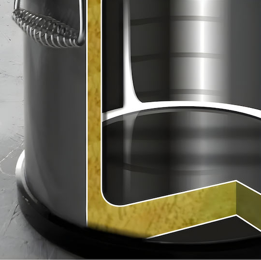 e-exoplismos Stainless Commercial Insulated Carrier 8lt