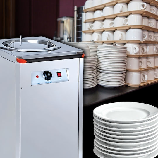 e-exoplismos Heating Buffet with Dimensions 45x55x87cm Dynamic Pw 101 Plate Warmer