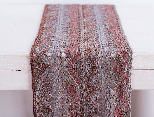 Beauty Home Boho With Lace Gray 23x250cm