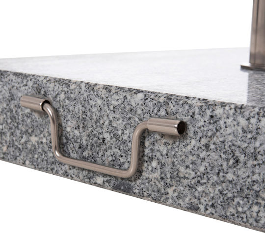 HomeMarkt Bază de Umbrelă Metalică Granit 50x50x40cm