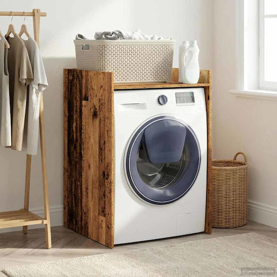 vidaXL vidaXL Badezimmerschrank Waschmaschine 67.5x62x97cm Braune