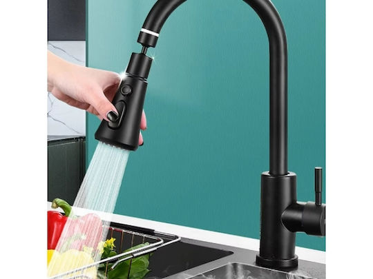 Flexible Splash Filter Faucet Extension with Filter