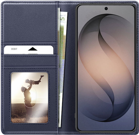 Mayaxess Husa 2-în-1 Tip Wallet Galaxy S26 Plus Carcasă Detasabilă Albastru Închis