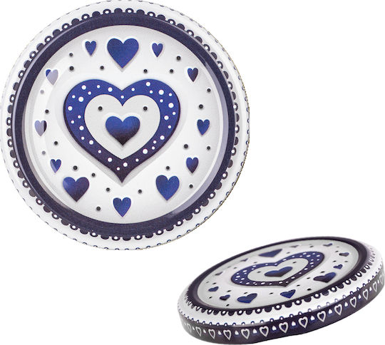 Kadax Lebensmittelabdeckungen Fi66 Glasdeckel Herzförmige 4-Haken 10 Stück