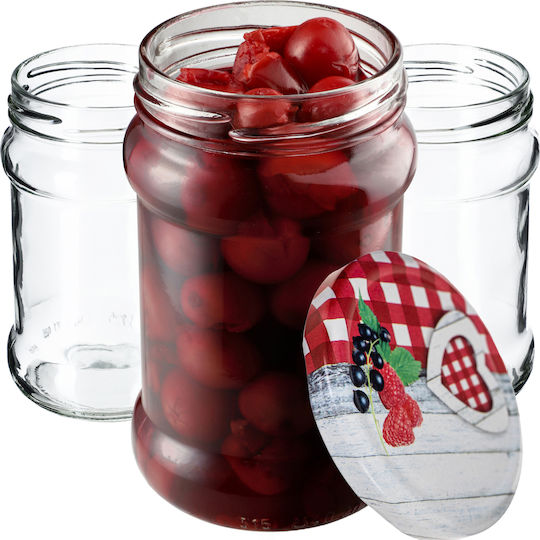 Lids Jars Fi66 Jar Caps Heart 4-clasp 10pcs