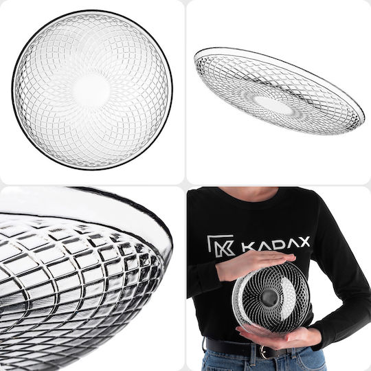 Kadax Servierplatten Und Schüsseln Süßigkeiten Glas Transparent Mit Durchmesser 17.5cm 6 Stück