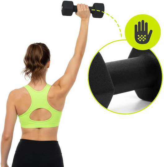 Set De Haltere Din Neopren Greutate Totală 12kg