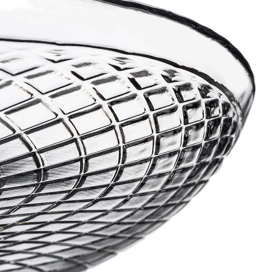 Kadax Shallow Transparent Glass Plate 30cm 2 Pieces