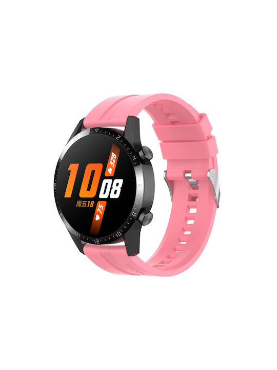 Wearable Strap Pink Huawei Watch GT/GT Pro 2/3/4/5 / Ultimate 46mm Honor GS Pro Wearable Strap Pink Huawei Watch GT/GT Pro 2/3/4/5 / Ultimate 46mm Honor GS Pro