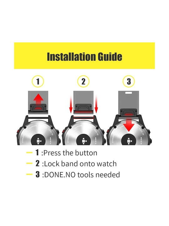 Curea Din Silicon Verde Garmin Instinct 2