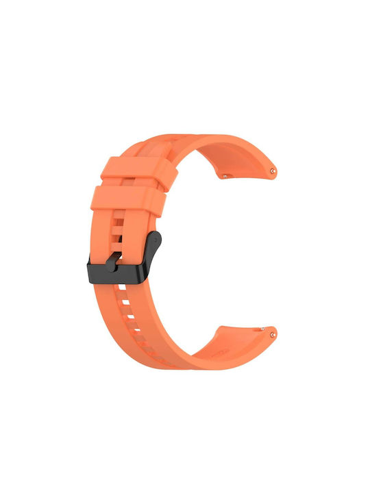 Silikonarmband Orange (Universelles Silikon-Uhrenarmband)