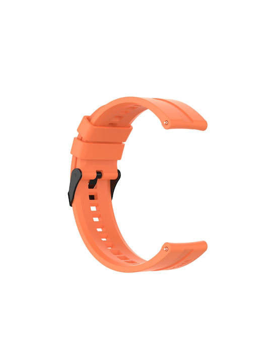 Silikonarmband Orange (Universelles Silikon-Uhrenarmband)