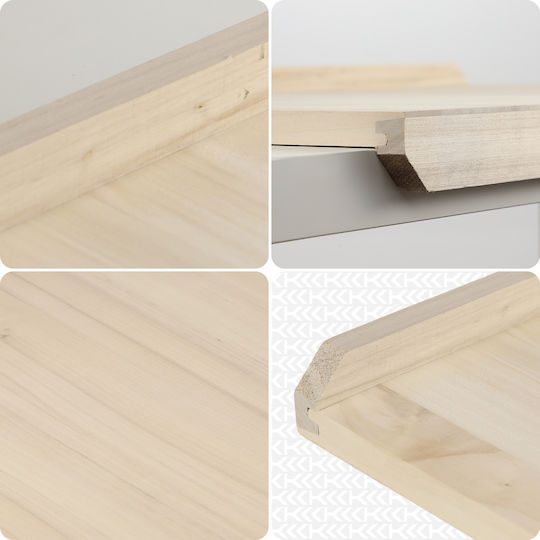 Kadax Wooden Beige Chopping Board 80x60cm