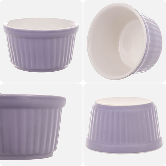 Kadax Formă Pentru Souffle Ceramică 6 Bucăți