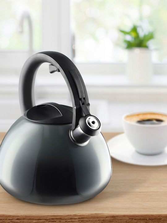 Kadax Βραστήρας Ανοξείδωτος Γκρι 2600ml