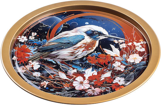 Kadax Metallic Serving Tray 32.5cm