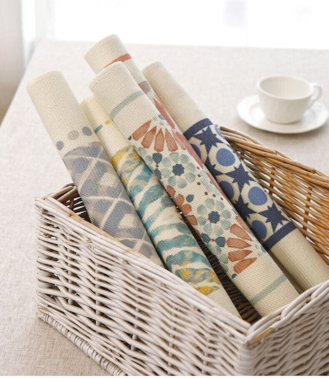 FRIPIA Текстилни Салфетки Сини 48x35см