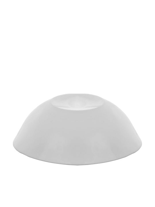Kadax Salatschüssel Glas Weiß 15cm