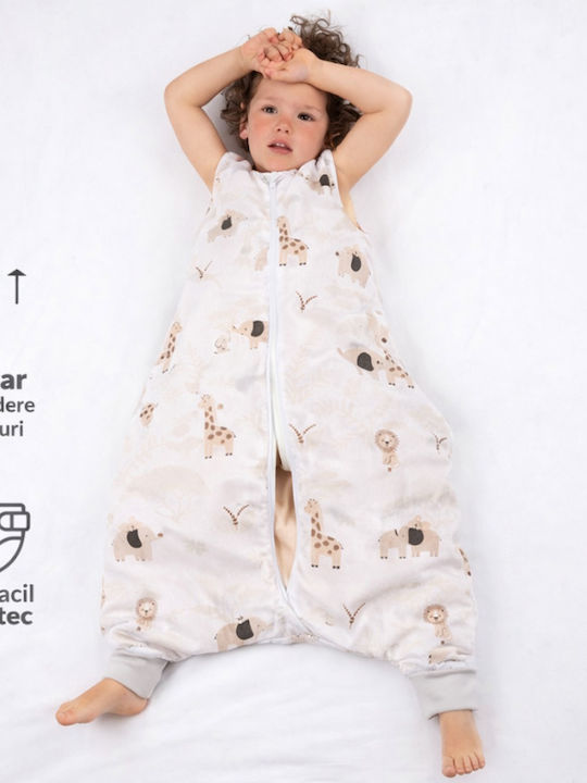 Kidizi Sac De Dormit De Vară Cu Picioare 0.5 Tog Bej