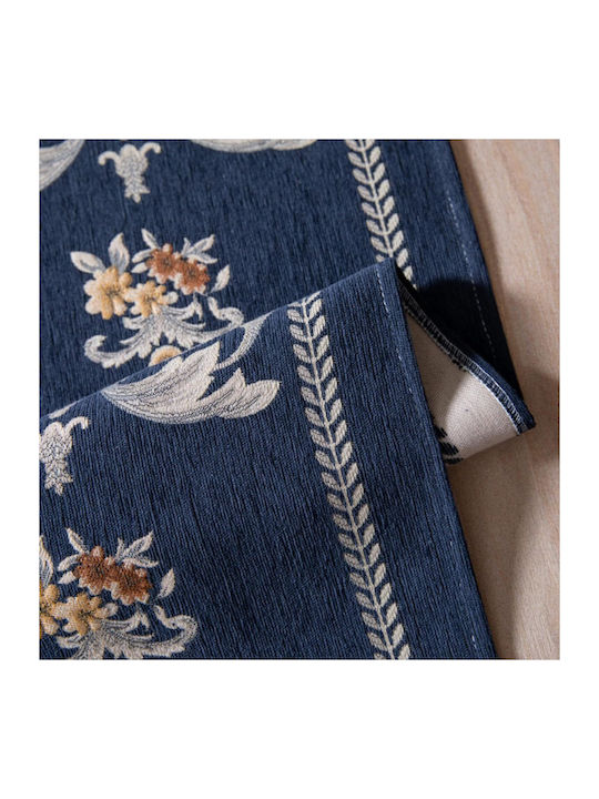 FRIPIA Dark Blue Runner 33x200cm
