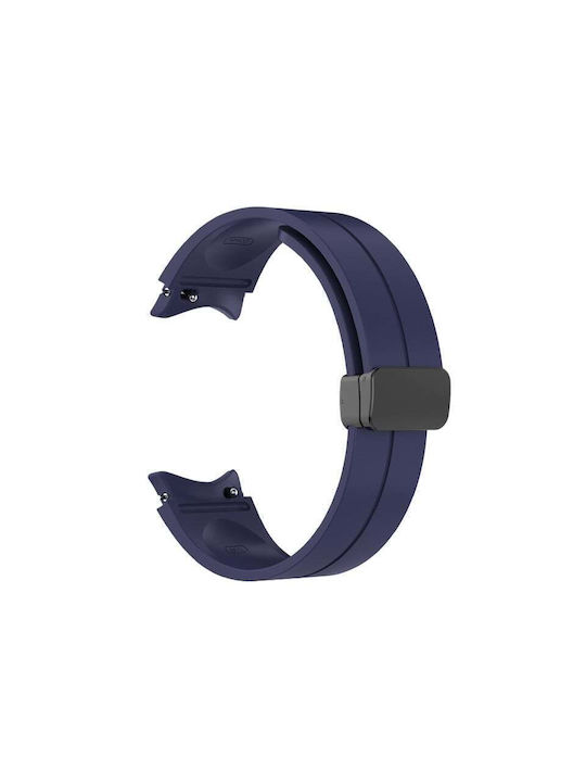 Silikonarmband Blau (Galaxy Watch4/5/6/7/FE/4 Classic/6 Classic/5 Pro)