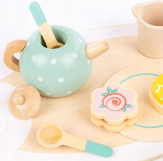Doris Set De Ceai Din Lemn 15 Piese