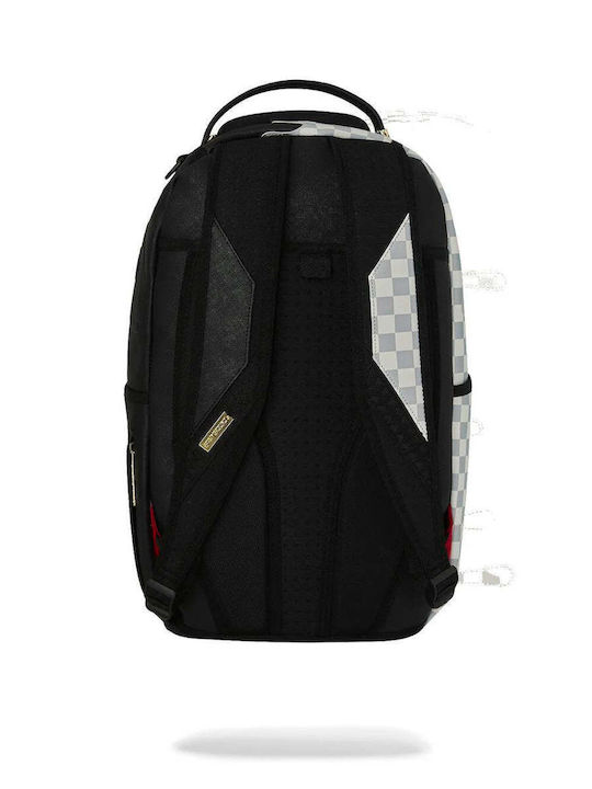 Sprayground Cream Check Schulranzen Płatēs Μαύρη