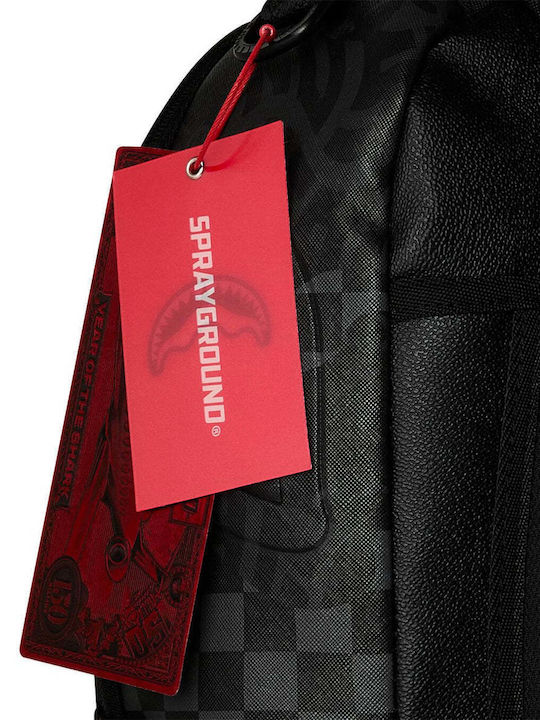 Sprayground 3am Mix Up V2 Σχολική Τσάντα Πλάτης Μαύρη με Θήκη για Παγούρι
