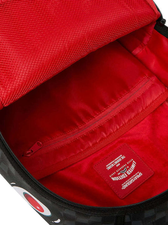 Sprayground Sip Σχολική Τσάντα Πλάτης Μαύρη