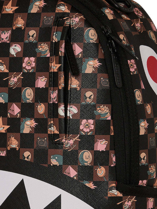 Sprayground Characters School Bag Backpack Brown