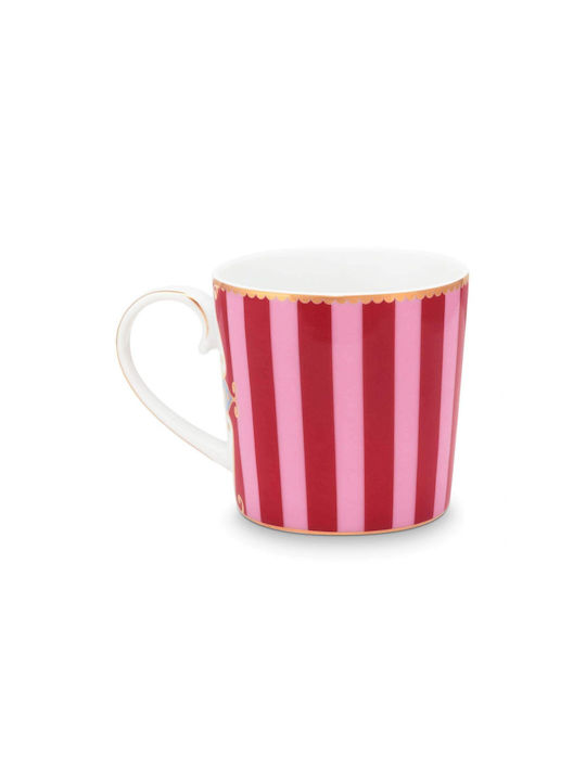 PiP Studio Κούπα από Πορσελάνη Κόκκινη 190ml