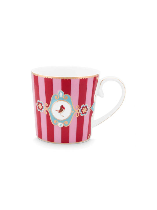 PiP Studio Κούπα Κεραμική Κόκκινη 300ml