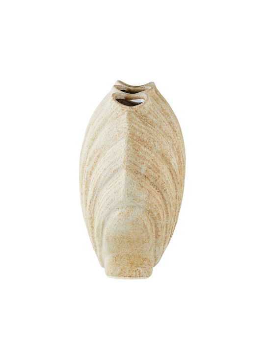 Butlers Dekorative Keramikvase Coral Coast Beige 14x26xH26cm