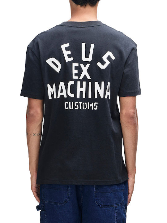 Deus Pisstin T-shirt Μαύρο