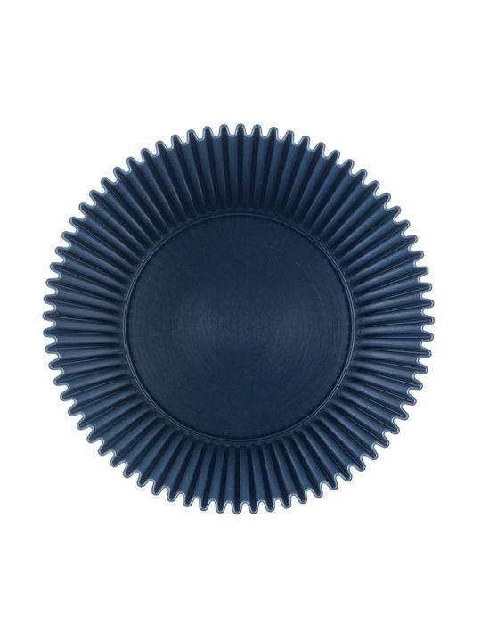 Kadax Γλάστρα Πλαστική Navy Blue 13εκ.