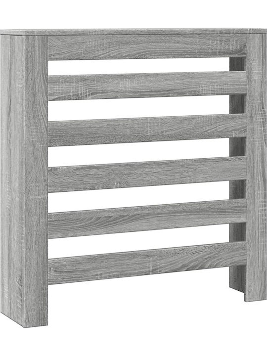 vidaXL Heizkörperabdeckung aus Spanplatte Grau 78x20x82cm