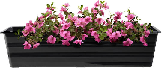 Kadax Set of 4 Gray Plastic Planter Boxes