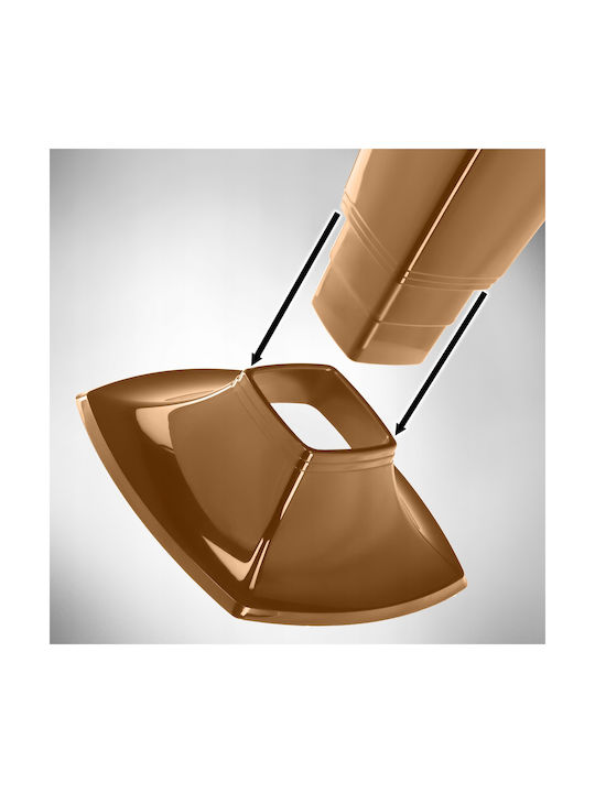 Kadax Plastic Gold Flower Pot