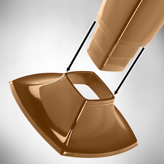 Kadax Plastic Gold Flower Pot