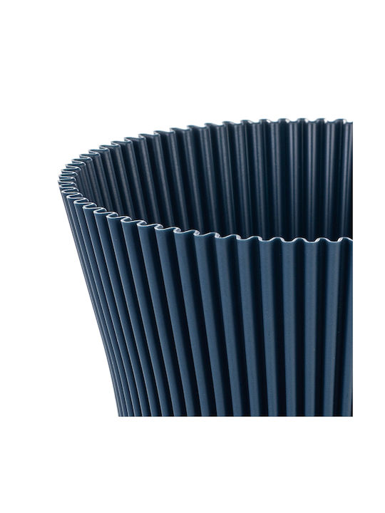 Kadax Plastic Flower Pot Navy Blue 11cm