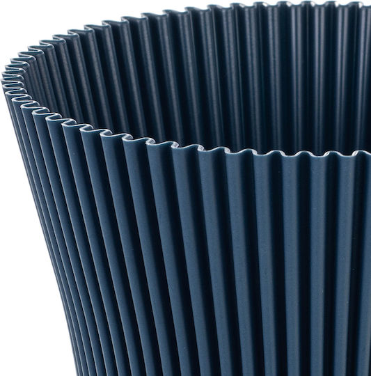Kadax Plastic Flower Pot Navy Blue 11cm