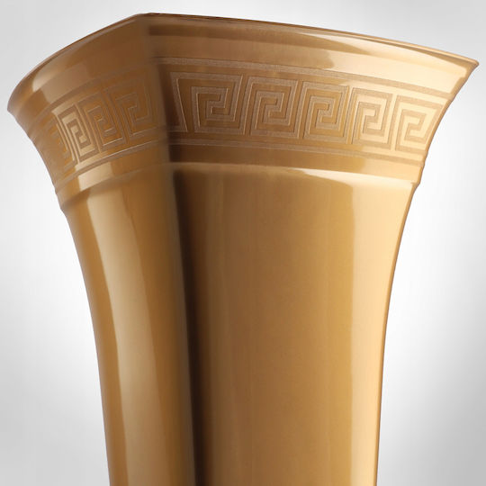 Kadax Plastic Gold Flower Pot