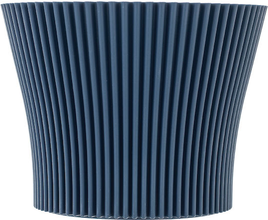 Kadax Plastic Flower Pot Navy Blue 11cm