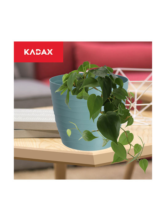 Kadax Γλάστρα Πλαστική Green 15x15εκ.